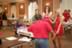 Zach Ruiz and Austin Hamilton finding Brittany Butler (far right) very entertaing (52kb)